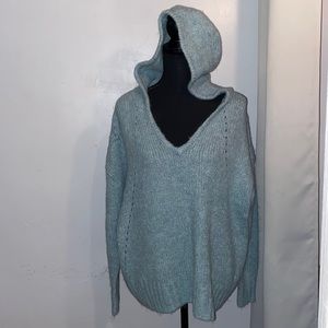 American Eagle hoodie knit sweater size M